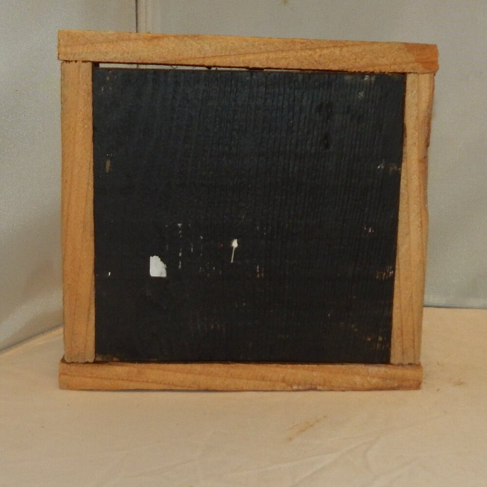 🍁 "Hello Fall" Rustic Chunky Framed Wood Sign - Picture 3 of 3